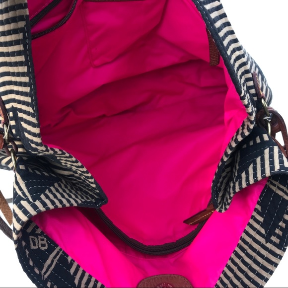 DOONEY & BOURKE sailboat canvas shoulder bag - Picture 8 of 9